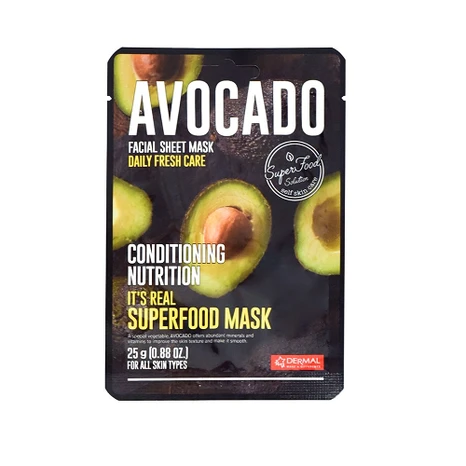 Its Real Superfood Mask Avocado - 10pcs
