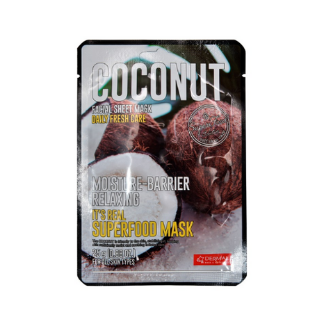 Its Real Superfood Mask Coconut - 10pcs