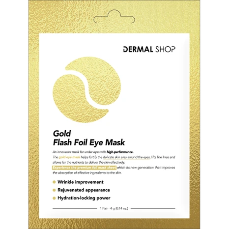 Gold Flash Foil Eye Mask