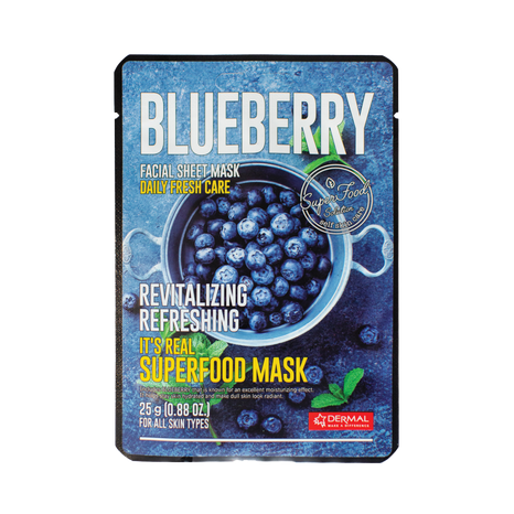 Its Real Superfood Mask Blueberry - 10pcs